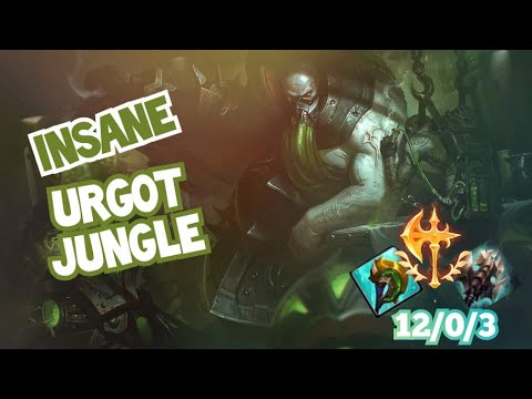 INSANE UNKILLABLE URGOT JUNGLE!!! - League of Legends
