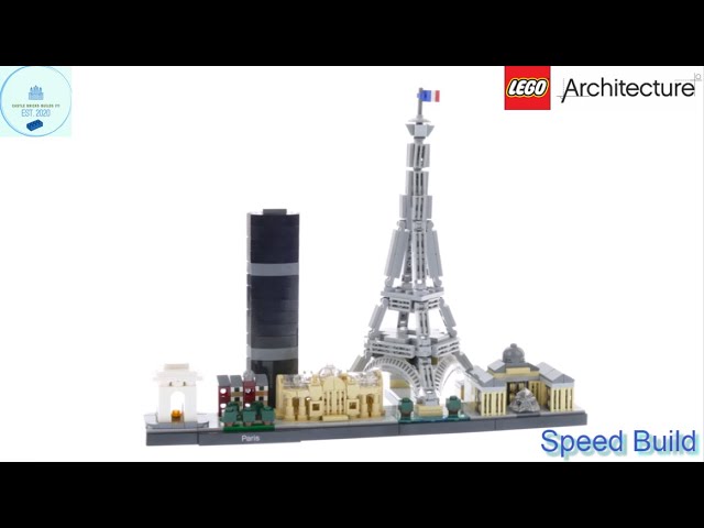 Vídeo relacionado con LEGO Architecture Skyline Collection 21044 Paris Building Kit , New 2019 (649 Piece)