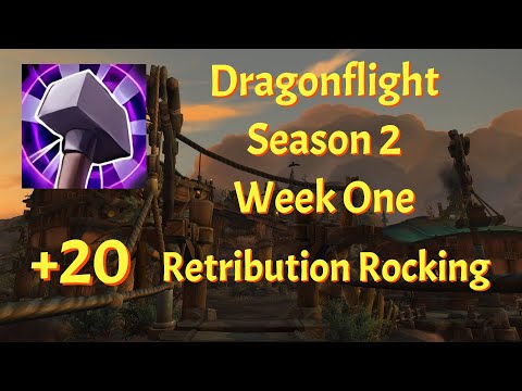 World of Warcraft 10.1 S2 +20 Freehold Week 1 Retribution Paladin POV