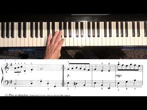 Minuet 2 in G major Anh 116   ◑ B section tutorial ◑ Classical Piano Workshop ◐