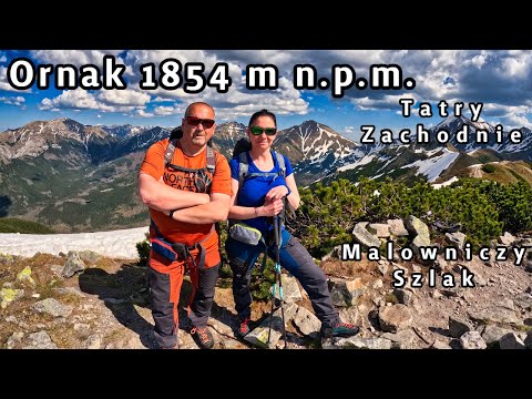 Ornak 1854 m n.p.m. od doliny Kościeliskiej