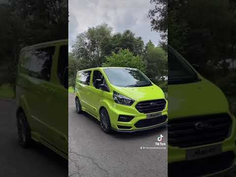Ford Transit Custom MS-RT in Lemon Fire😋🔥