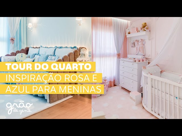 SEGREDOS REVELADOS! DECORAÇÃO ROSA OU AZUL? DICAS PARA QUARTO DE MENINAS 💗💙 | TOUR PELO QUARTO