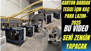 Karton Bardak Dükkanı Açmak İçin Kaç Para Lazım.#kartonbardak #girişim