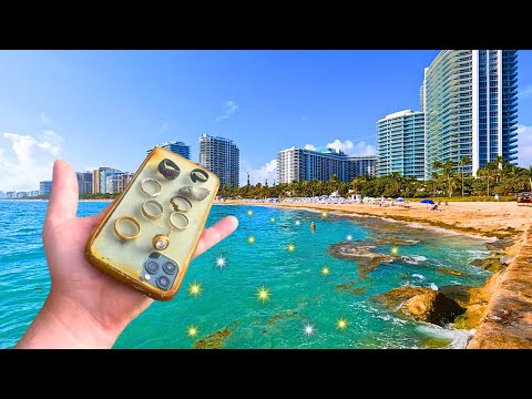 The Most Gold I've Ever Found Beach Metal Detecting