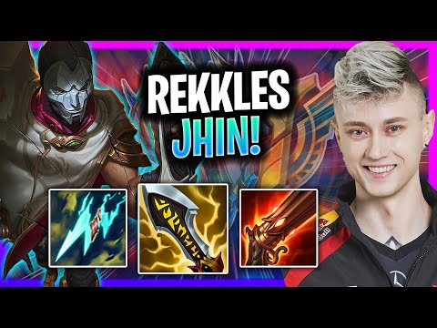 REKKLES PERFECT GAME WITH JHIN! | T1 Rekkles Plays Jhin ADC vs Hwei!  Season 2024