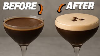 Your Homemade Espresso Martini's Suck (Here's How To Fix It)