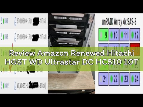Review Amazon Renewed Hitachi HGST WD Ultrastar DC HC510 10TB 7200RPM SATA 6Gb/s 3.5-inch SED Hard D