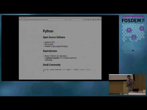 Surviving in an Open Source Niche: the Pythran case a compiler for scientific kernels written in Py…