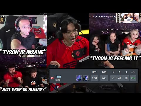 FNS, Tarik & Kyedae Glazing Sen TenZ For 5 minutes Straight Against TH In VCT