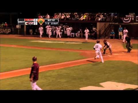 #CAAChamps Baseball Game 5 -- CofC's Blake Butler RBI Single