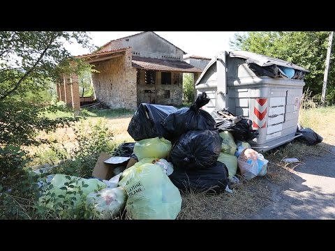 Solignano emergenza rifiuti per i furbetti dei comuni limitrofi