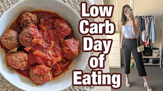 LOW CARB DIET What I Eat In A Day 2021 #whatkaitate