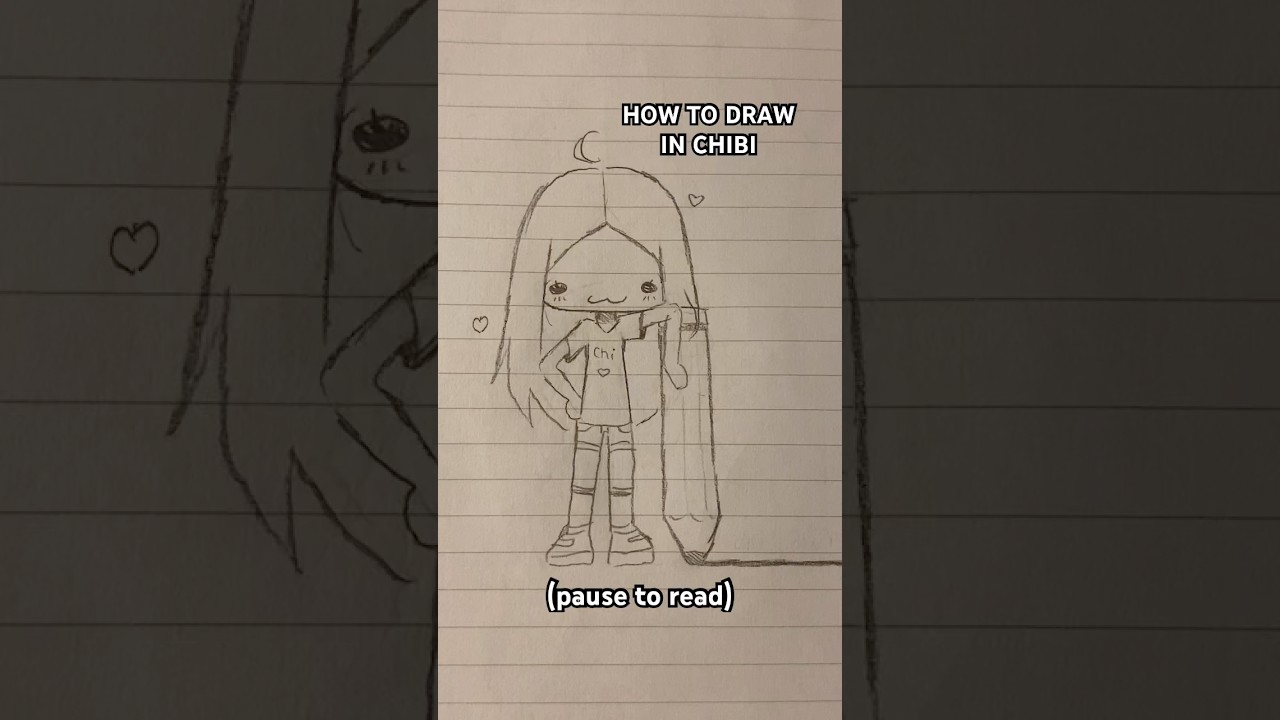 how to draw chibi tutorial ☆ #tutorial #helpful #chibi #drawing #artist #art #cute #doodle