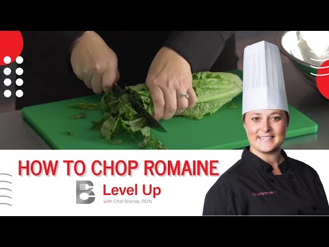 Tuesday Tip: How to Chop Romaine