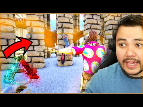 ARK CRYSTAL ISLES #9 - Como DOMAR o TROPEOGNATO! Ft. Snoow e Will