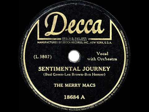 1945 HITS ARCHIVE: Sentimental Journey - Merry Macs