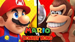 Mario Vs Donkey Kong - ⭐️ PERFECT Full Game 100% Walkthrough