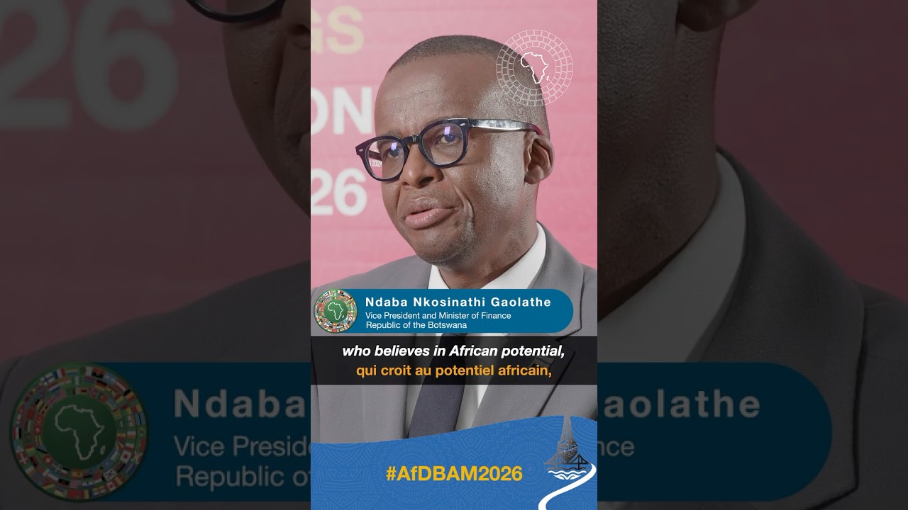 Governor for Botswana, Ndaba Gaolathe