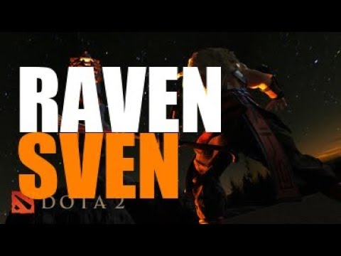 Raven [Sven] INSANE | 8-1 K-D | Dota 2 Pro Gameplay!