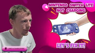 Let's Fix A Nintendo Switch Lite That Won't Charge!