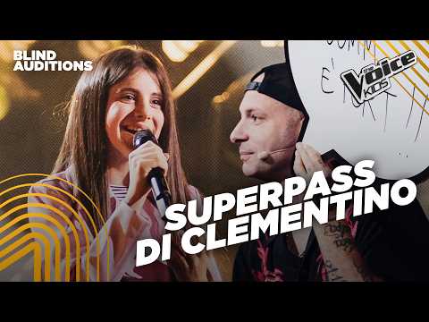 Rita canta Lady Gaga e va in finale con Clementino | The Voice Kids Italy | Blind Auditions
