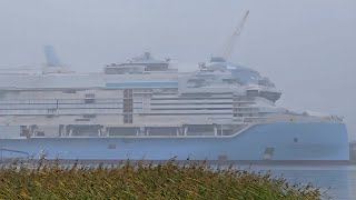 Legend of the Seas cruise ship successfully floats out | Legend of The Seas VS Star of The Seas