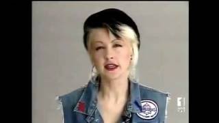 Cyndi Lauper Introduces her new single &#39;I Drove All Night&#39; 1989   YouTube