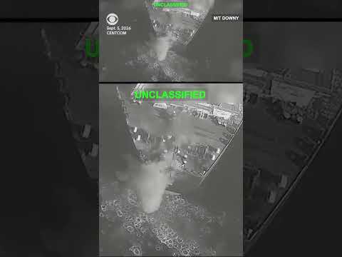 Watch: stunning footage shows U S  Army striking 3 Iranian oil tankers #shorts