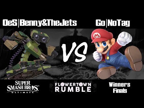 FTR5 - GO | NoTag (Mario) VS OeS | Benny&TheJets (R.O.B.) - SSBU Winners Finals