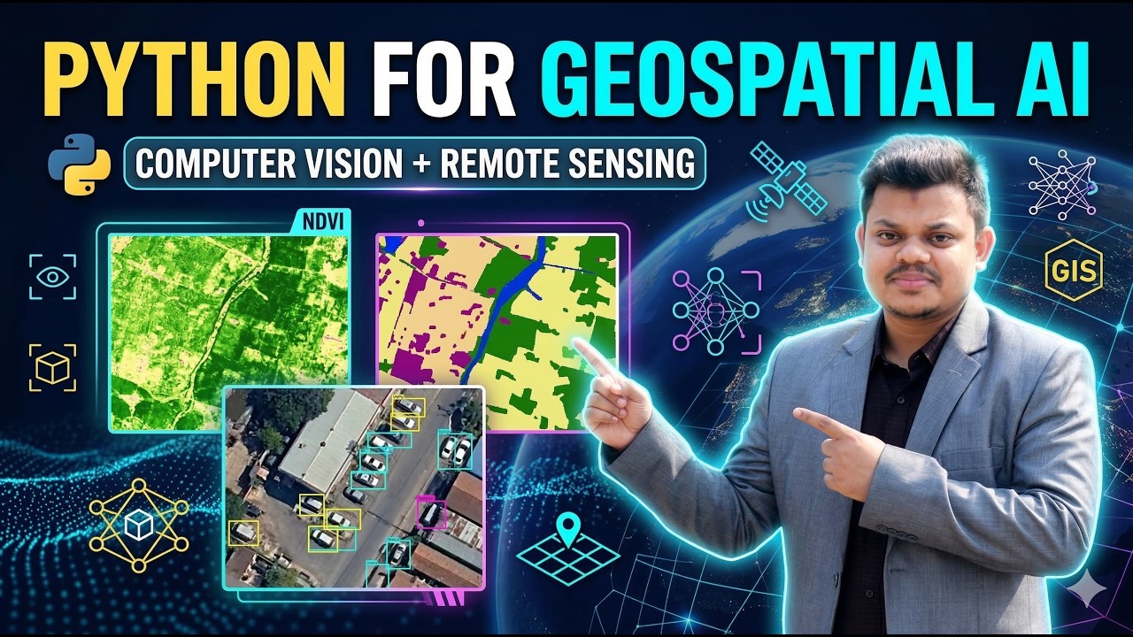 Python for Modern Geospatial AI & Computer Vision - 1st class