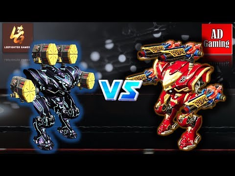 SPECTRE IGNITER VS ORKAN - AD Gaming And Lee Fighter Gamer TEST - War Robots WR
