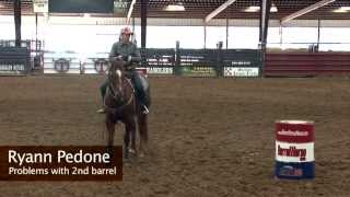 Problems with the 2nd Barrel with Ryann Pedone