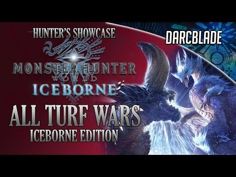 ALL TURF WARS ICEBORNE EDITION : MHW ICEBORNE SHOWCASE (NO HUD)