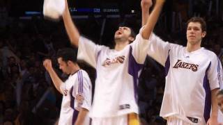 KCAL9 - Lakers Brian McKnight &quot;I Love LA&quot; Music Video FULL