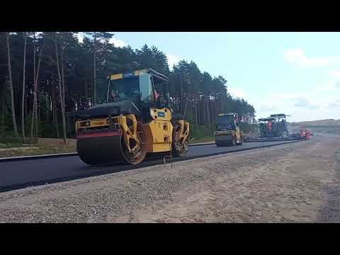 km ok. 25+300 warstwa pod budowę z betonu asfaltowego (2)