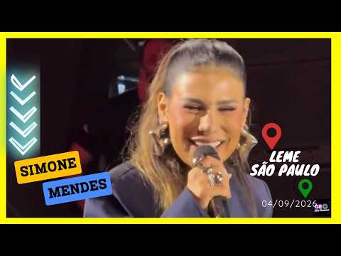 Show 📽 Simone Mendes | Leme | São Paulo | (04/09/2026) #simonemendes #sertanejo