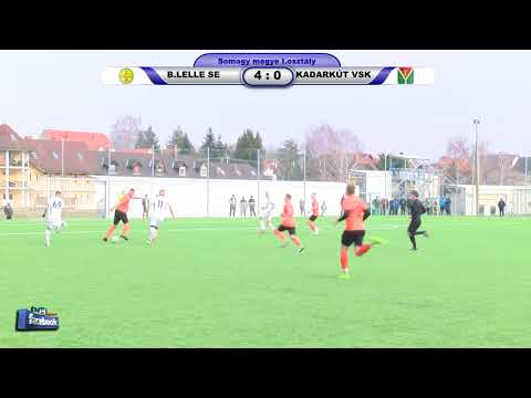 BALATONLELLE SE - KADARKÚT VSK     9 - 0    (6 - 0)