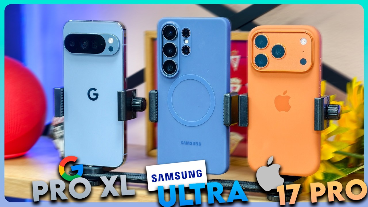 Samsung S26 Ultra vs Pixel 10 PRO XL vs iPhone 17 PRO ¡No lo CREERÁS!
