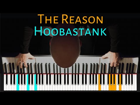 The Reason | Hoobastank (piano cover) [SeeMusic Synthesia-style Tutorial] Scott Willis Piano