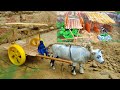 बैलगाड़ी घर पर कैसे बनाएं How To Make A Bullock Cart Cow S
