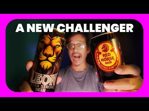 red horse vs leon strong beer