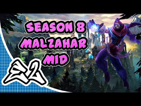 MALZAHAR VS. ZOE! NEW Malzahar Mid SEASON 8 - League of Legends