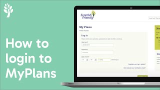 How to login to MyPlans
