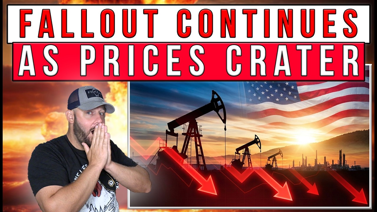 Braden Langley LIVE | FALLOUT CONTINUES As Oil & Gas PLUMMET Overnight