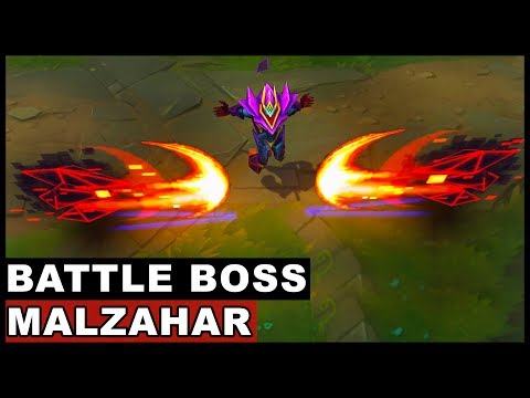 Battle Boss Malzahar Skin Spotlight (League of Legends)