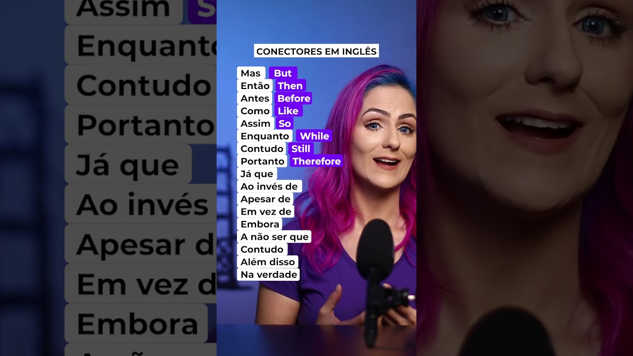 Conectores em Inglês❗🤯 Dicas de Vocabulário🚨| Teacher Elza