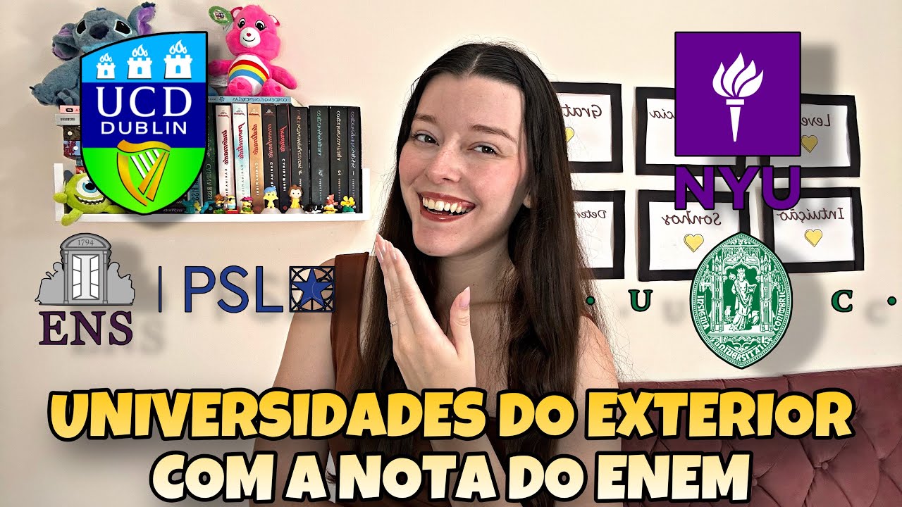 COMO USAR A NOTA DO ENEM PARA ENTRAR NUMA UNIVERSIDADE DO EXTERIOR | Como Estudar Fora!