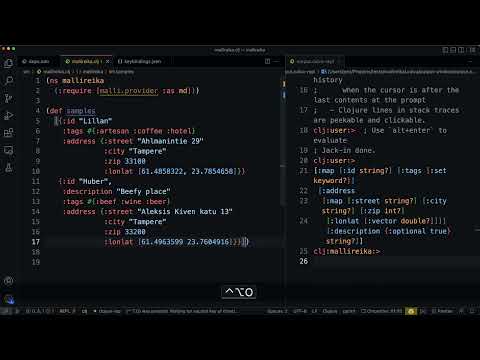 Mallireika – Using Calva Custom REPL Commands to infer schemas