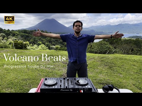 Volcano lake beats | Progressive House DJ set mix 4K